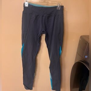 Grey/Blue Workout Leggings